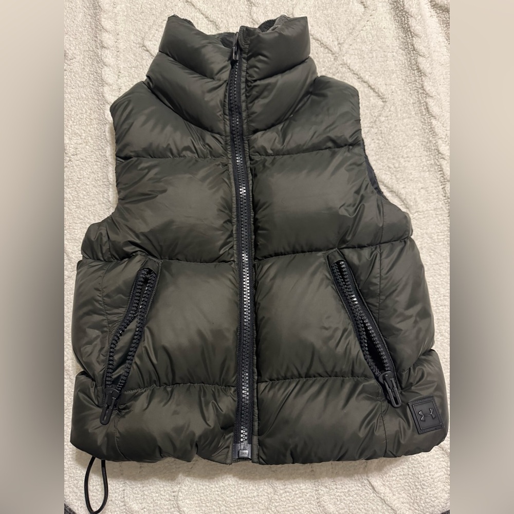 Feather vest
